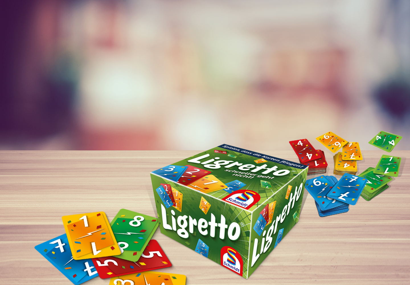 Schmidt Spiele Boardgame Ligretto 2 - 2 Player Version NEW